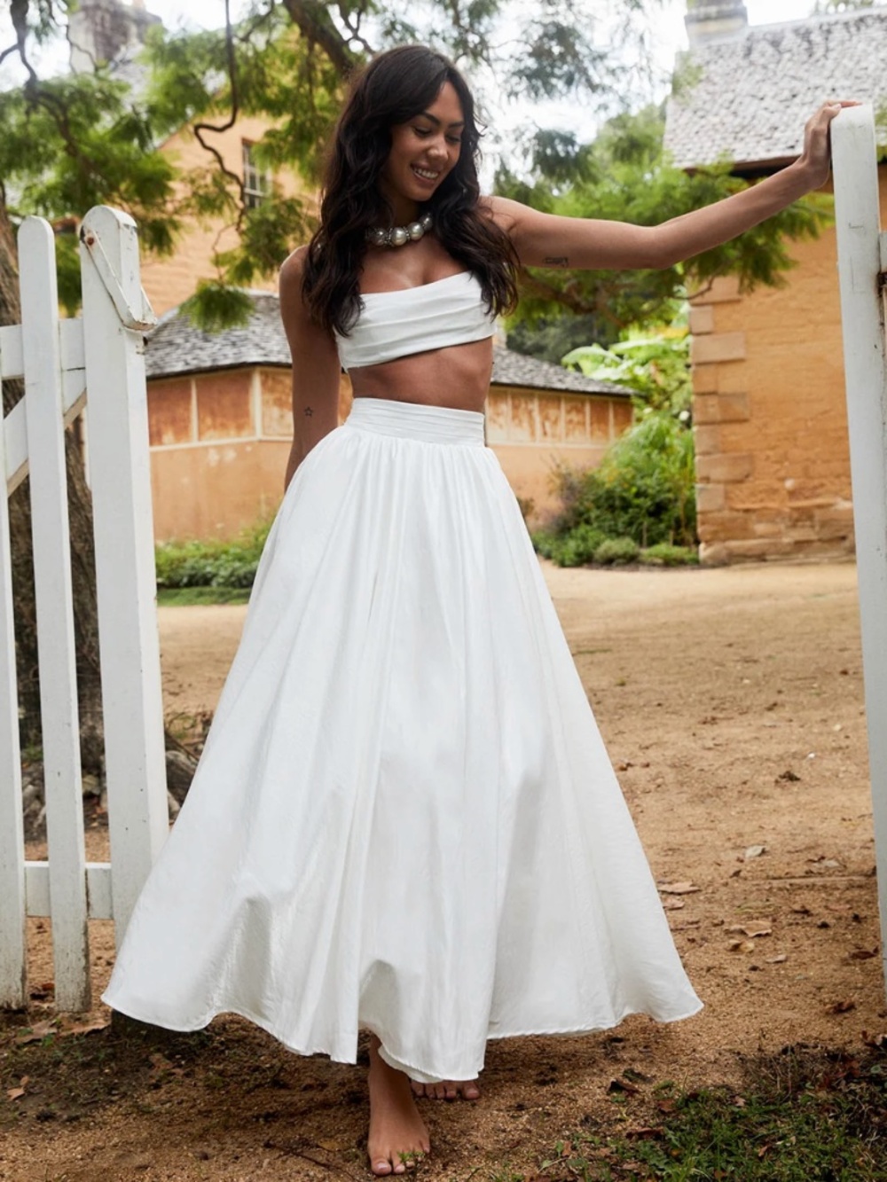 Selfie Leslie Love Songs Bridal Set - Crop Top & Skirt